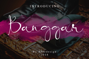 Banggar: A Classy Font for Creative Professionals