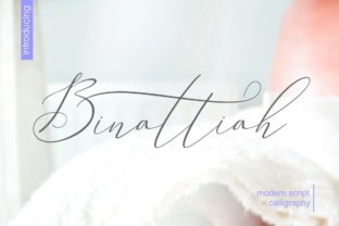 Binattiah: A Romantic Calligraphy Font