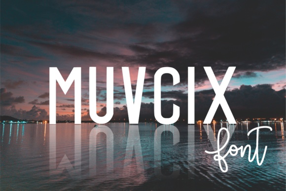 Discover the Elegance of Muvcix: A Modern Sans Serif Font for Every Project
