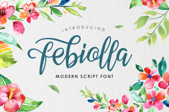 Febiolla Script: A Cute Font for Creative Projects