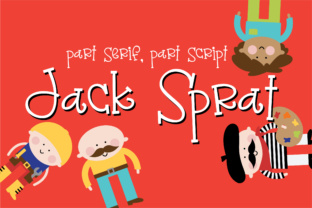 Jack Sprat and the Whimsical World of Serif Fonts with Curls