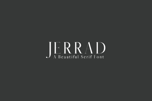 Jerrad: A Strategic Choice for Elegant Typography