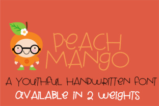 Peach Mango: A Whimsical Font for Creative Expression