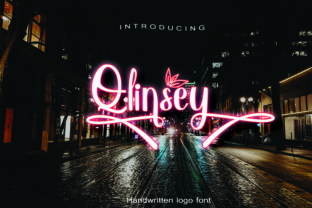 Qlinsey: A Beautiful Handwritten Font for Modern Design