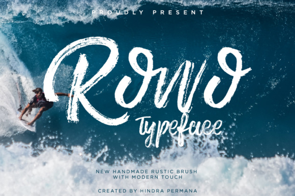 Rowo: A Bold, Hand-Brushed Font for Alternative Design
